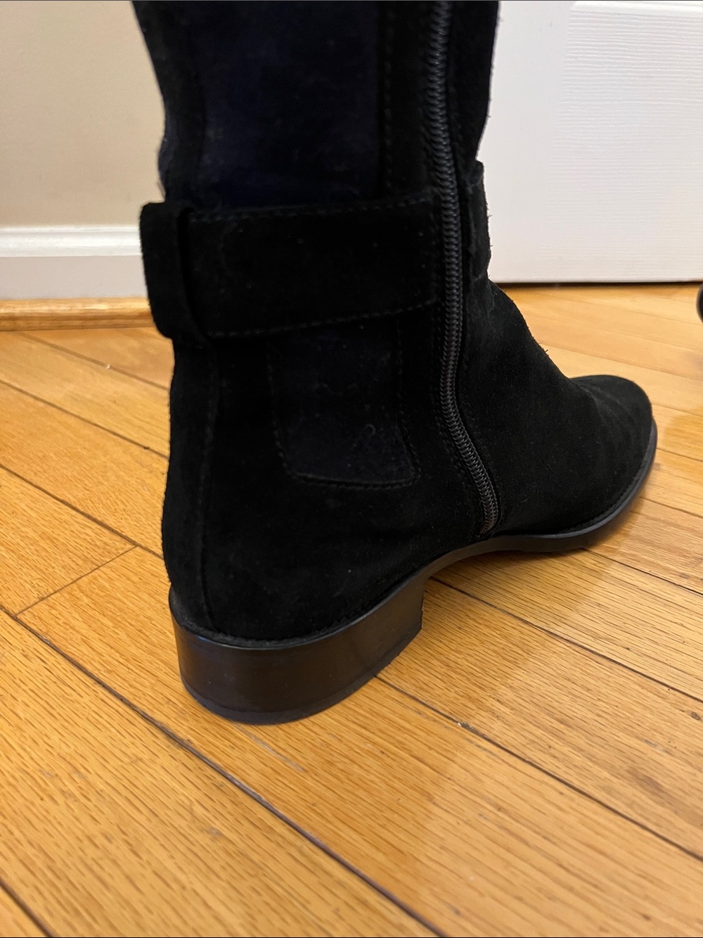 Aquatalia Giada Suede Riding Boots - Picture 8 of 16